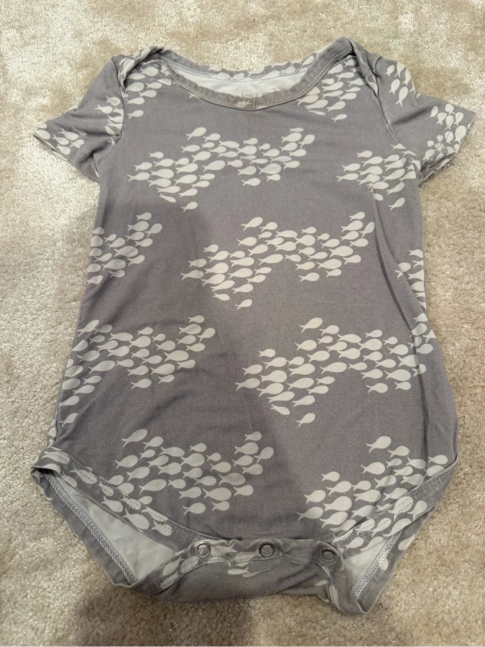 Baby eel 12-18 month onesie